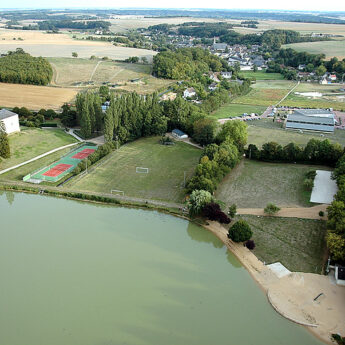 L'étang communal - Lunay