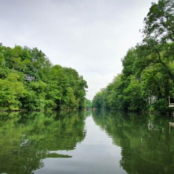 Les bords de Loir à Lunay