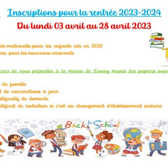 Rentrée Scolaire 2023-2024