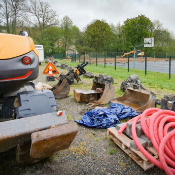 Début des travaux du city park